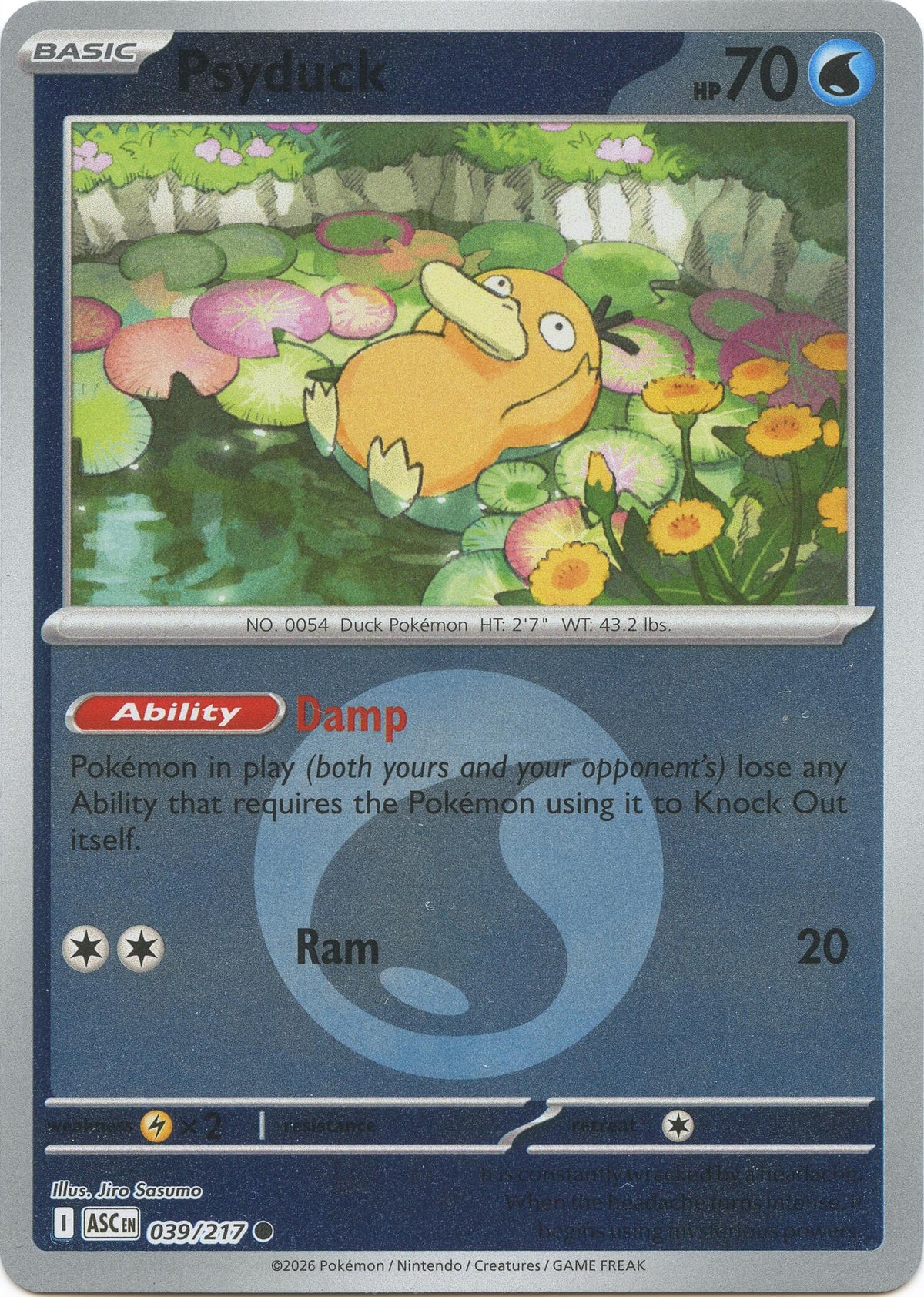 Psyduck (039/217) (Energy Symbol Pattern) [Mega Evolution: Ascended Heroes]