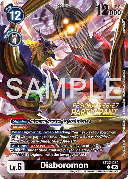 Diaboromon (Regionals 26-27 Season 1 Participant)