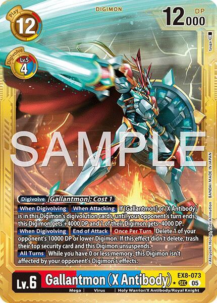Gallantmon (X Antibody) (Gold Border)
