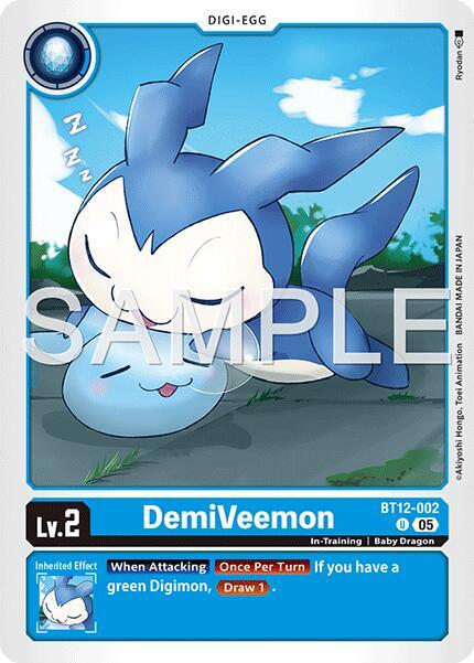 DemiVeemon - BT12-002 (Reprint)
