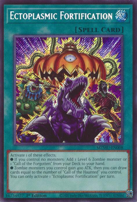Ectoplasmic Fortification (MZMU-EN008) [Secret Rare] - Yu-Gi-Oh!