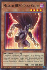 Masked HERO Dusk Crow (MZMU-EN014) [Super Rare] - Yu-Gi-Oh!