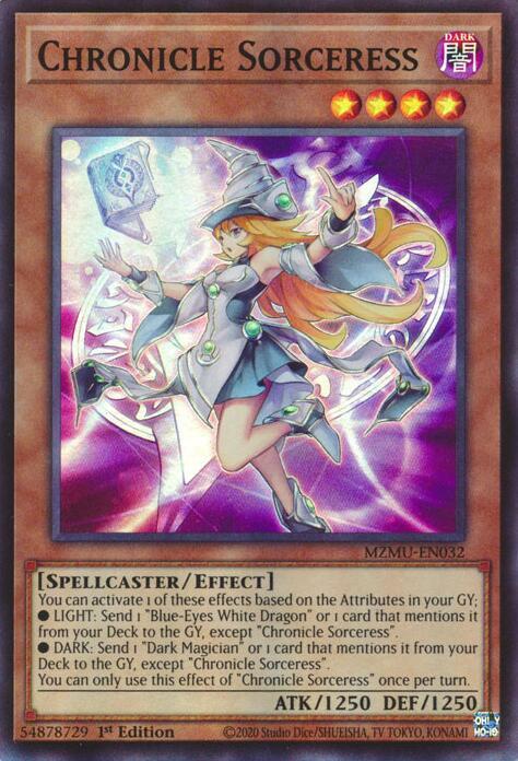 Chronicle Sorceress (MZMU-EN032) [Super Rare] - Yu-Gi-Oh!
