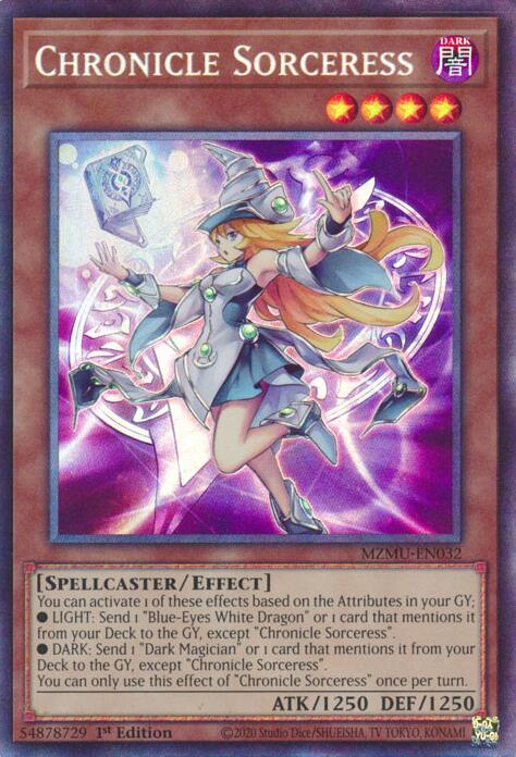 Chronicle Sorceress (Collector's Rare) [MZMU-EN032] Collector's Rare