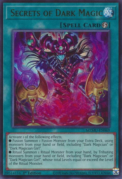 Secrets of Dark Magic (MZMU-EN069) [Ultra Rare] - Yu-Gi-Oh!