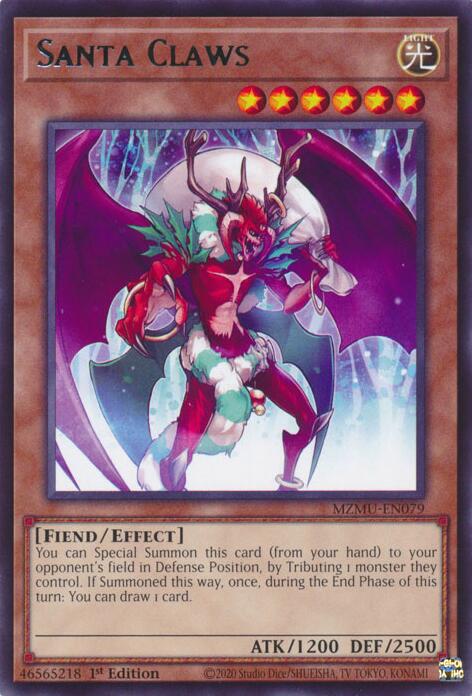 Santa Claws [MZMU-EN079] Rare