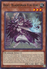 Beat, Bladesman Fur Hire (MZMU-EN087) [Rare] - Yu-Gi-Oh!