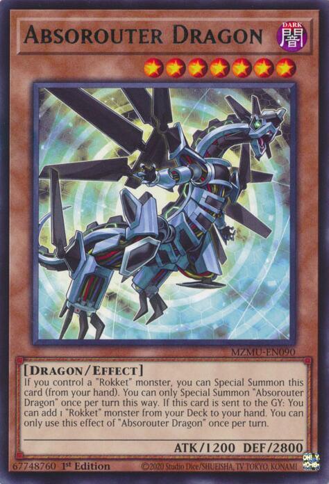 Absorouter Dragon (MZMU-EN090) [Rare] - Yu-Gi-Oh!