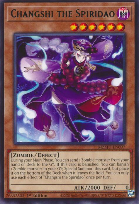 Changshi the Spiridao (MZMU-EN097) [Rare] - Yu-Gi-Oh!