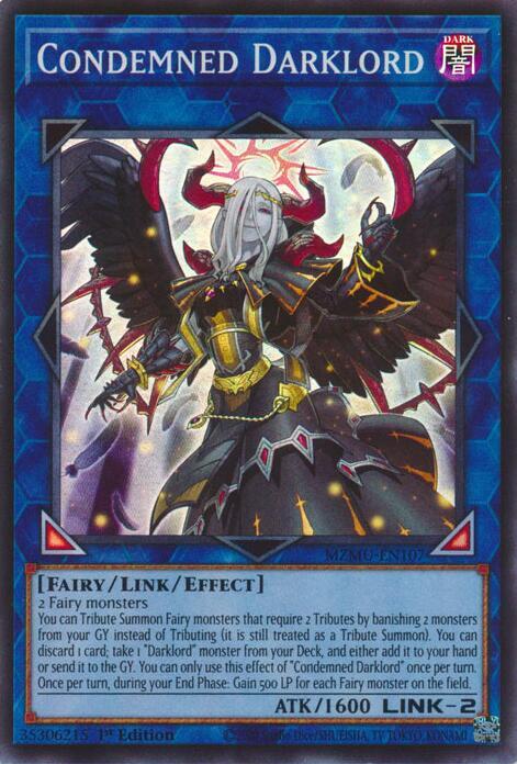 Condemned Darklord (MZMU-EN107) [Super Rare] - Yu-Gi-Oh!