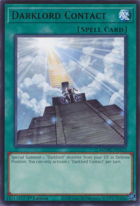 Darklord Contact (MZMU-EN113) [Rare] - Yu-Gi-Oh!