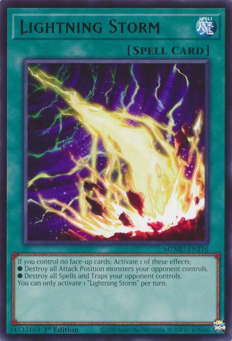 Lightning Storm (MZMU-EN116) [Rare] - Yu-Gi-Oh!