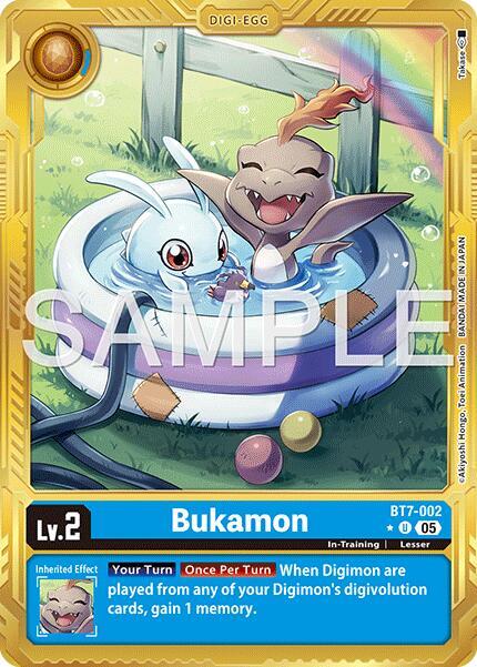 Bukamon (Gold Border)