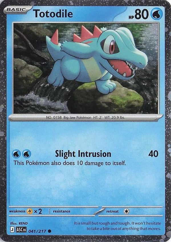 Totodile (Cosmos Holo) - Pokémon