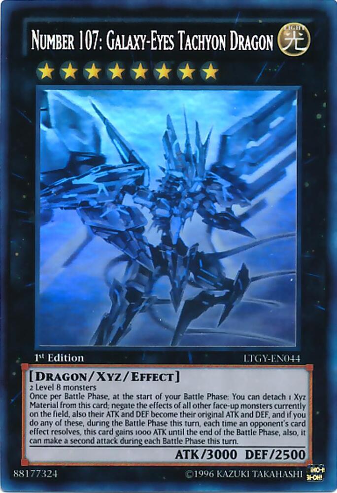 Number 107: Galaxy-Eyes Tachyon Dragon (Ghost Rare)