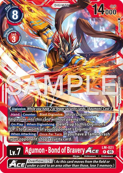 Agumon - Bond of Bravery ACE (Reprint)