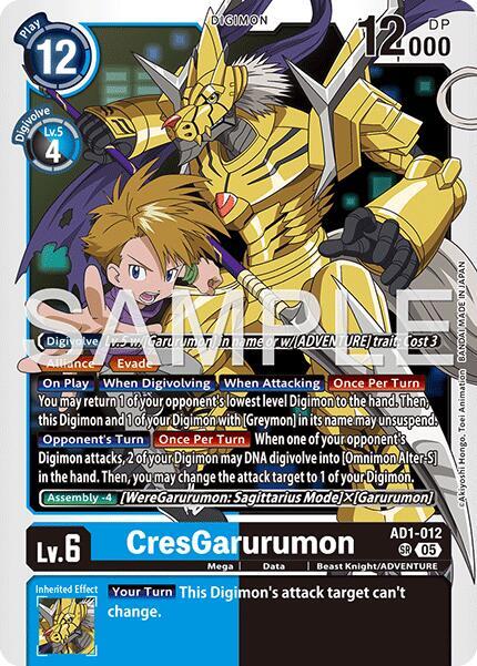 CresGarurumon