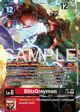 BlitzGreymon (Alternate Art) - Digimon Card Game