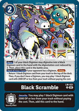 Black Scramble (Reprint) - Digimon Card Game