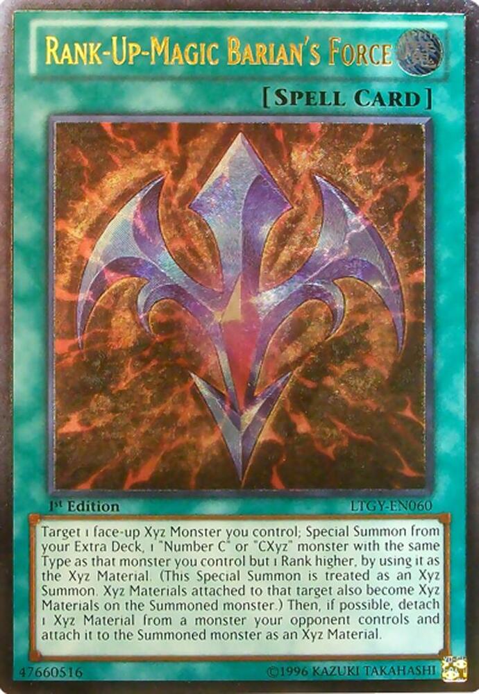 Rank-Up-Magic Barian's Force (UTR)