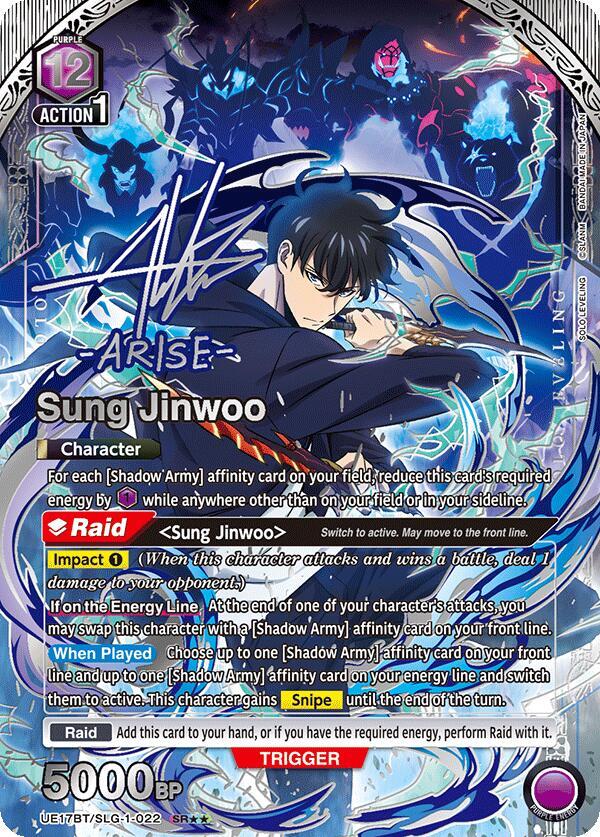 Sung Jinwoo (022) (SR**)