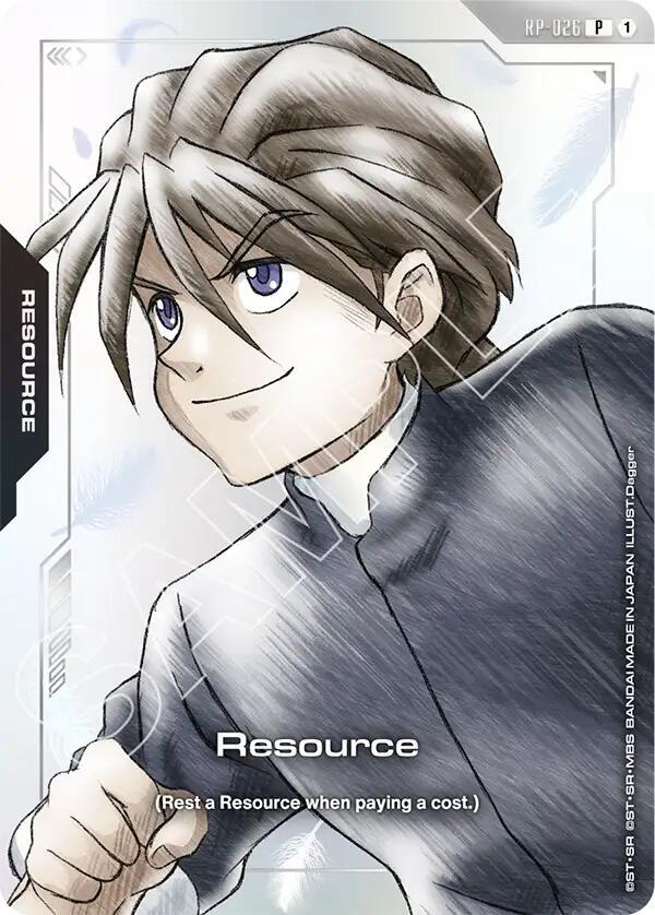 Resource (RP-026) (Premium Accessory Set - Mobile Suit Gundam Wing)
