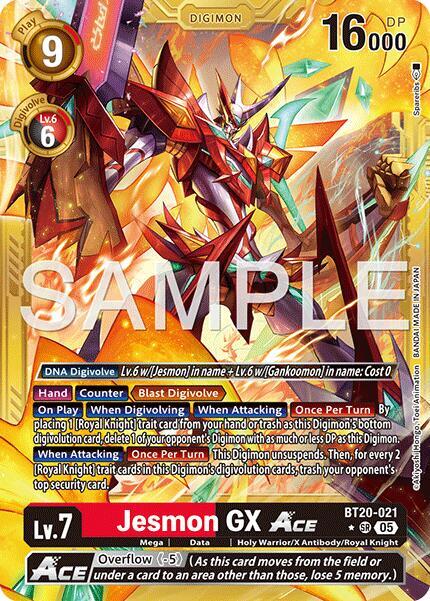 Jesmon GX ACE (Gold Border)