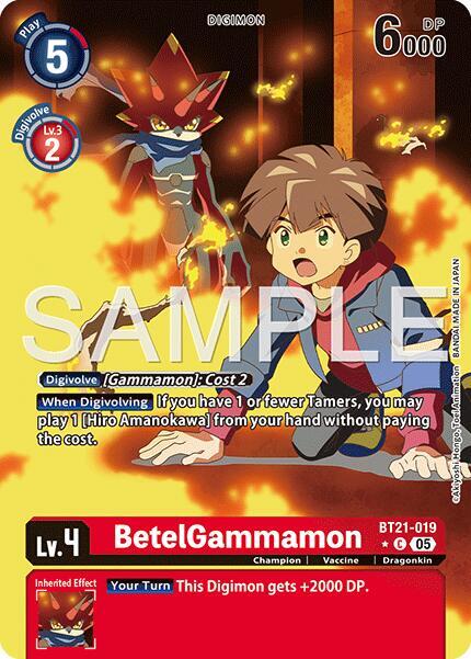 BetelGammamon - BT21-019 (Alternate Art)