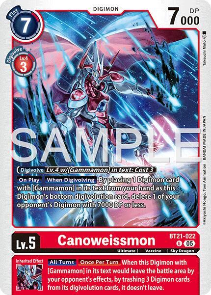 Canoweissmon (Reprint)