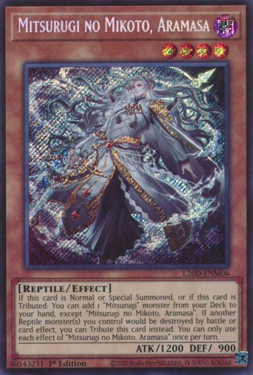 Mitsurugi no Mikoto, Aramasa (Secret Rare)