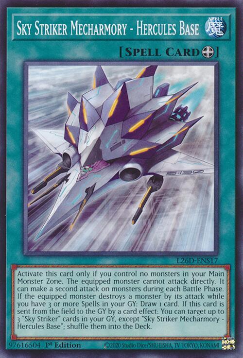 Sky Striker Mecharmory - Hercules Base (L26D-ENS17) [Common] - Yu-Gi-Oh!