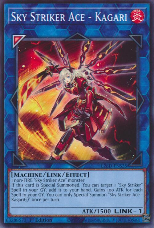 Sky Striker Ace - Kagari (L26D-ENS25) [Common] - Yu-Gi-Oh!