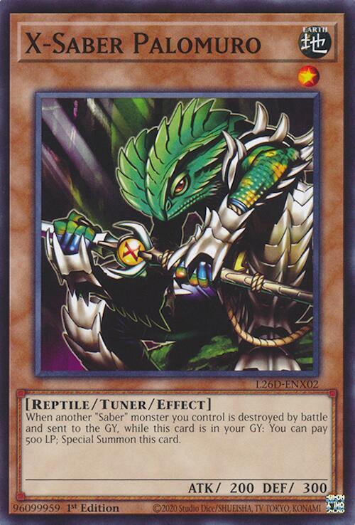 X-Saber Palomuro (L26D-ENX02) [Common] - Yu-Gi-Oh!