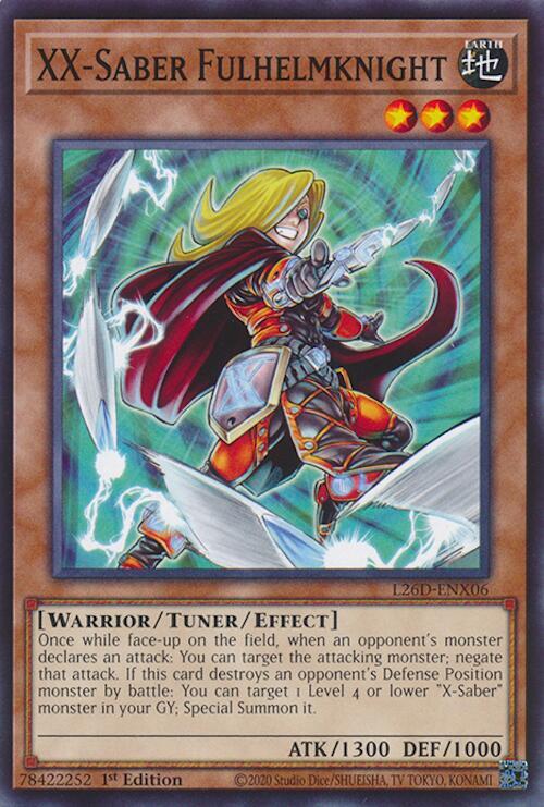 XX-Saber Fulhelmknight (L26D-ENX06) [Common] - Yu-Gi-Oh!