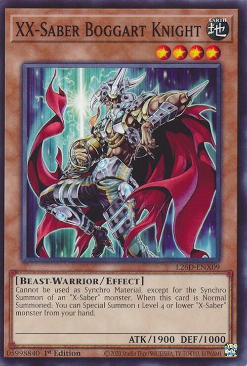 XX-Saber Boggart Knight (L26D-ENX09) [Common] - Yu-Gi-Oh!