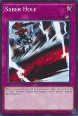 Saber Hole (L26D-ENX27) [Common] - Yu-Gi-Oh!