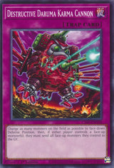 Destructive Daruma Karma Cannon (L26D-ENX28) [Common] - Yu-Gi-Oh!