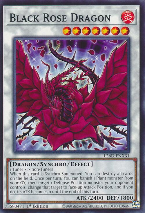 Black Rose Dragon (L26D-ENX31) [Common] - Yu-Gi-Oh!