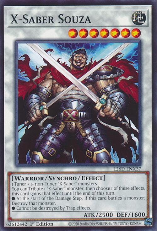 X-Saber Souza (L26D-ENX37) [Common] - Yu-Gi-Oh!