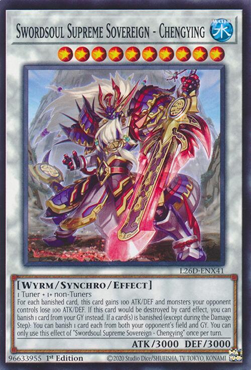 Swordsoul Supreme Sovereign - Chengying (L26D-ENX41) [Common] - Yu-Gi-Oh!