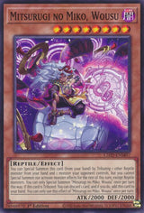 Mitsurugi no Miko, Wousu (L26D-ENM07) [Common] - Yu-Gi-Oh!