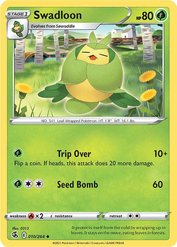 Swadloon (010/264) [Sword & Shield: Fusion Strike] - Pokémon