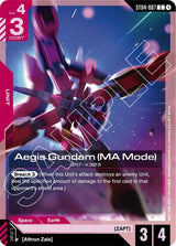 Aegis Gundam (MA Mode) - Gundam Card Game