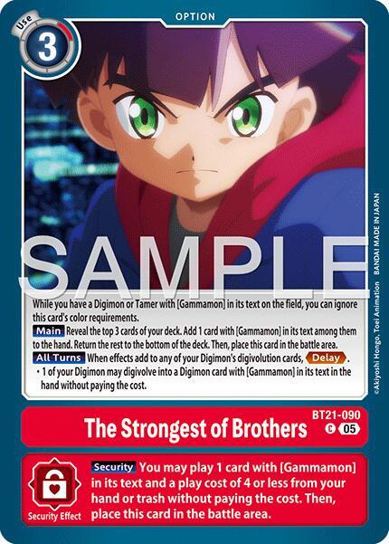 The Strongest of Brothers (Reprint)