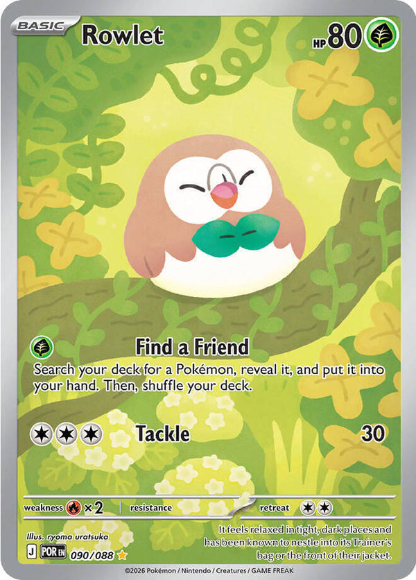 Rowlet - 090/088 (POR 090/088) - Pokémon