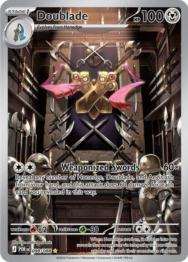 Doublade - 098/088 - Pokémon