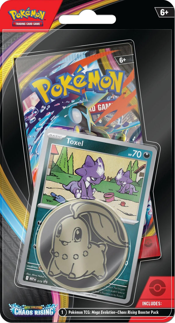 Mega Evolution: Chaos Rising Single Pack Blister (Toxel) - Pokémon