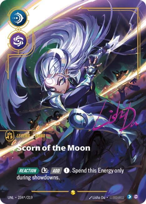 Diana, Scorn of the Moon (Signature) - Riftbound: League of Legends TCG