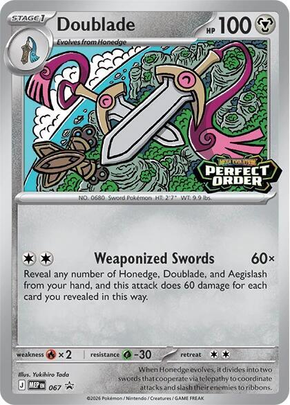 Doublade - 067 - Pokémon
