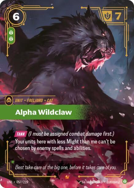 Alpha Wildclaw - Riftbound: League of Legends TCG